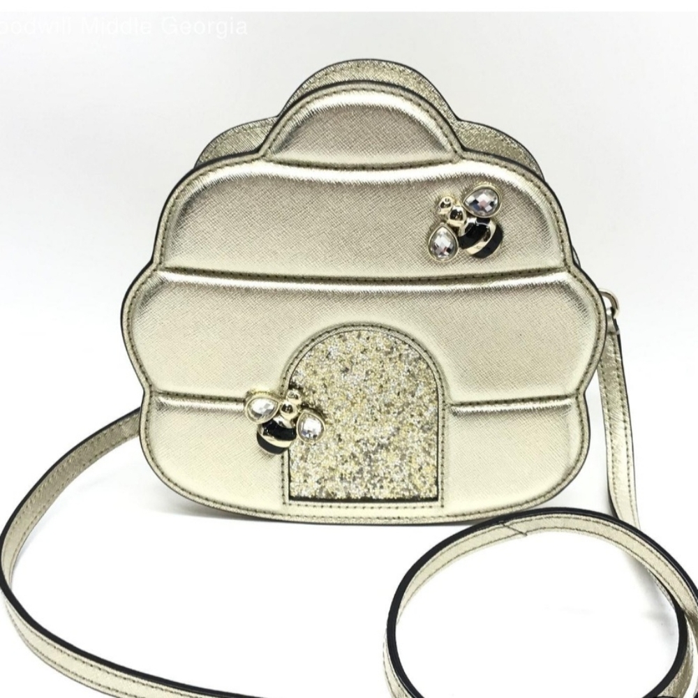 *NEW* Kate Spade New York Down The Rabbit Hole Beehive Crossbody bag .
